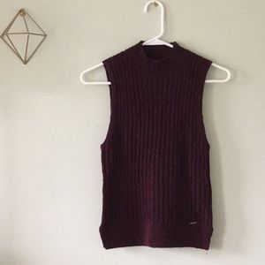 Abercrombie Maroon sweater vest | 3 for $15
